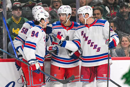 NHL: New York Rangers at Minnesota Wild