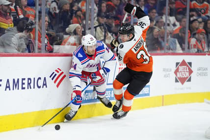 NHL: New York Rangers at Philadelphia Flyers
