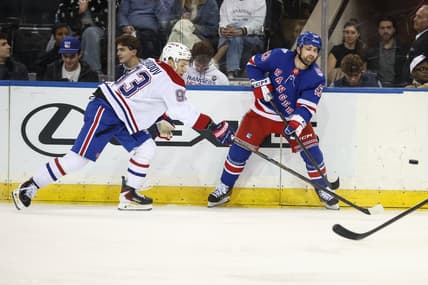 NHL: Montreal Canadiens at New York Rangers
