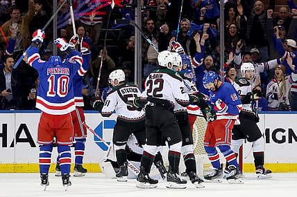 NHL: Arizona Coyotes at New York Rangers