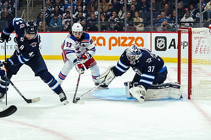 NHL: New York Rangers at Winnipeg Jets