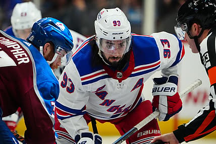 NHL: New York Rangers at Colorado Avalanche