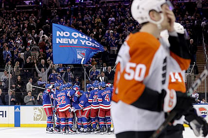 NHL: Philadelphia Flyers at New York Rangers