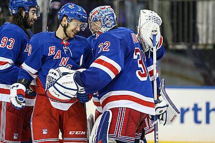 NHL: San Jose Sharks at New York Rangers