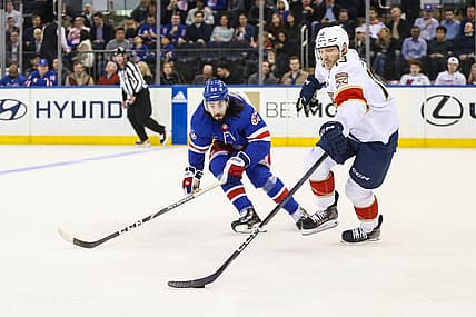 NHL: Florida Panthers at New York Rangers