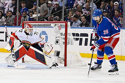 NHL: Stanley Cup Playoffs-Florida Panthers at New York Rangers