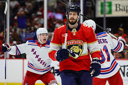 NHL: Stanley Cup Playoffs-New York Rangers at Florida Panthers