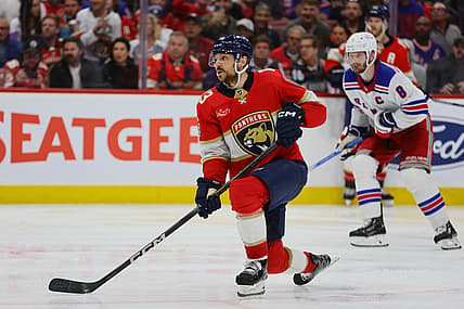 NHL: Stanley Cup Playoffs-New York Rangers at Florida Panthers