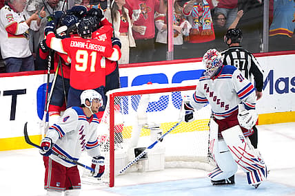 NHL: Stanley Cup Playoffs-New York Rangers at Florida Panthers