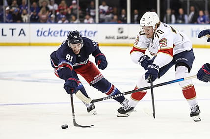 NHL: Florida Panthers at New York Rangers