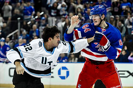 NHL: Utah at New York Rangers