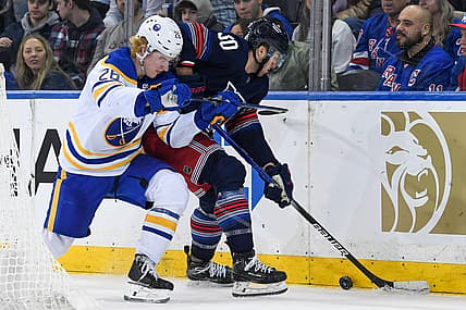 NHL: Buffalo Sabres at New York Rangers