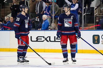 NHL: New York Islanders at New York Rangers