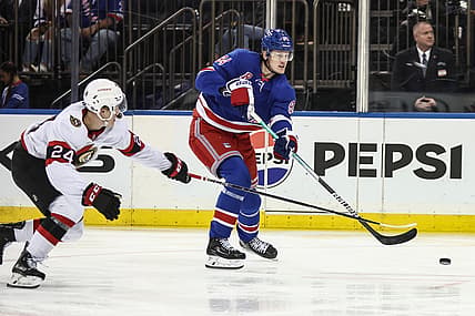 NHL: Ottawa Senators at New York Rangers
