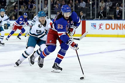 NHL: San Jose Sharks at New York Rangers