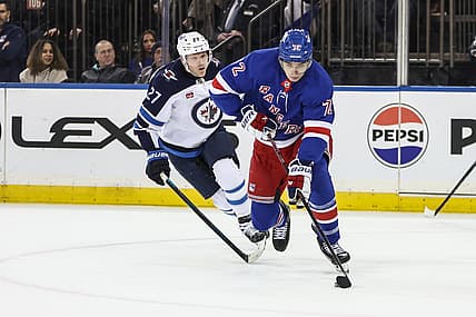 NHL: Winnipeg Jets at New York Rangers
