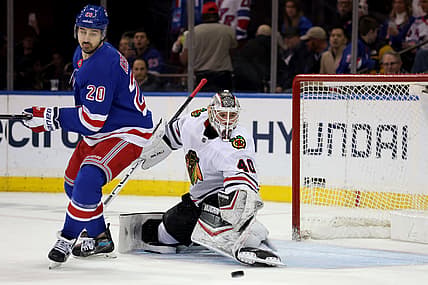 NHL: Chicago Blackhawks at New York Rangers