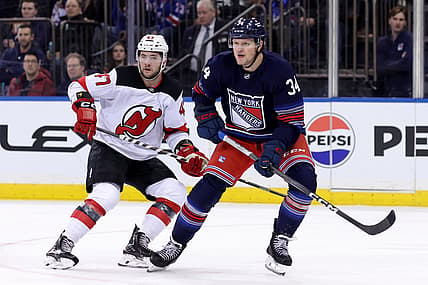 NHL: New Jersey Devils at New York Rangers
