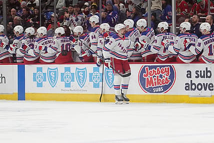 NHL: New York Rangers at Chicago Blackhawks