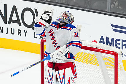 NHL: New York Rangers at Vegas Golden Knights