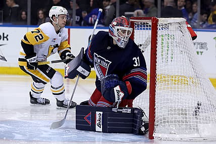 NHL: Pittsburgh Penguins at New York Rangers