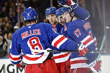 NHL: Toronto Maple Leafs at New York Rangers