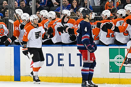 NHL: Philadelphia Flyers at New York Rangers
