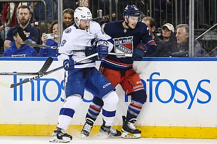 NHL: Tampa Bay Lightning at New York Rangers