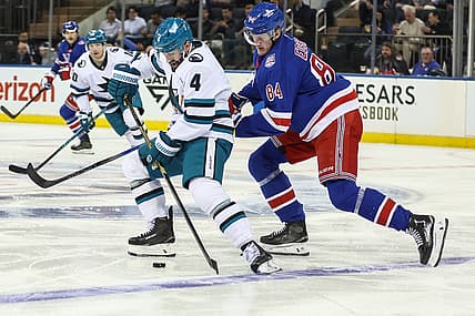 NHL: San Jose Sharks at New York Rangers