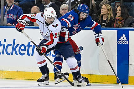 NHL: Stanley Cup Playoffs-Washington Capitals at New York Rangers