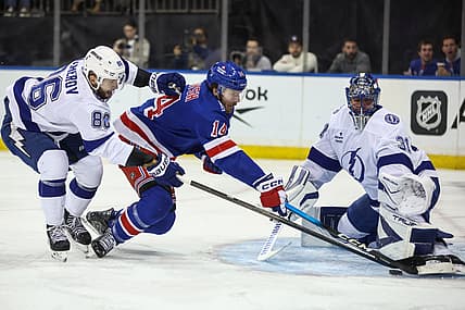 NHL: Tampa Bay Lightning at New York Rangers