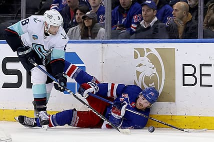 NHL: Seattle Kraken at New York Rangers