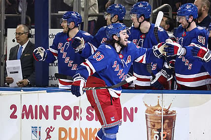 NHL: New Jersey Devils at New York Rangers