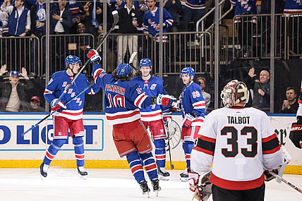 NHL: Ottawa Senators at New York Rangers