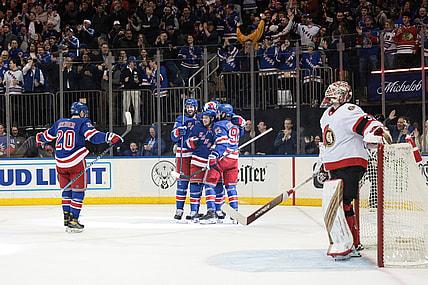 NHL: Ottawa Senators at New York Rangers