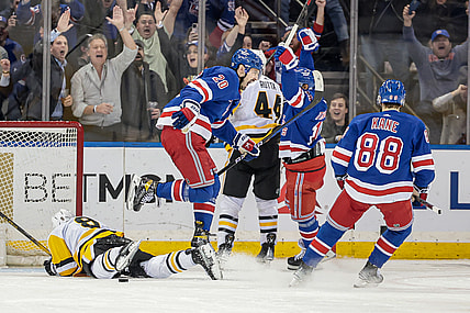 NHL: Pittsburgh Penguins at New York Rangers