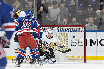 NHL: Pittsburgh Penguins at New York Rangers