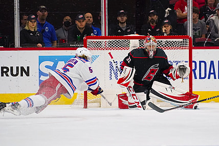 NHL: Stanley Cup Playoffs-New York Rangers at Carolina Hurricanes