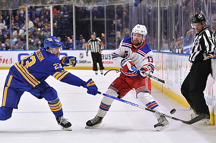 NHL: New York Rangers at Buffalo Sabres