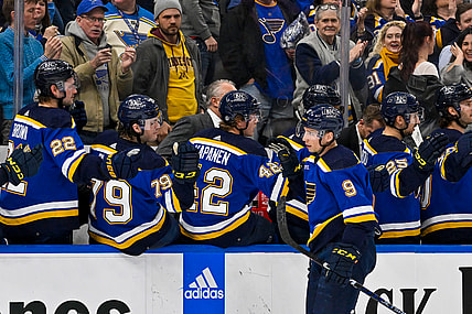 NHL: New York Rangers at St. Louis Blues