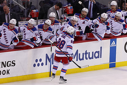 NHL: Stanley Cup Playoffs-New York Rangers at New Jersey Devils