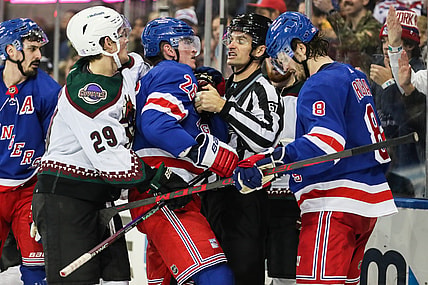 NHL: Arizona Coyotes at New York Rangers