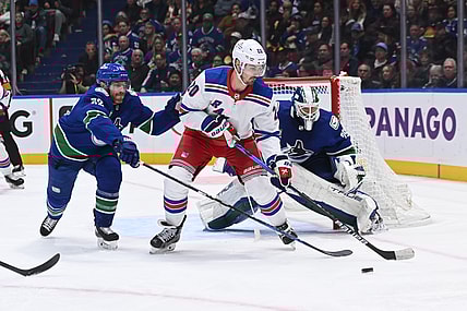 NHL: New York Rangers at Vancouver Canucks