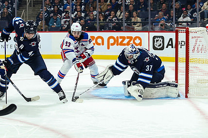 NHL: New York Rangers at Winnipeg Jets