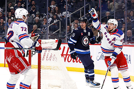 NHL: New York Rangers at Winnipeg Jets