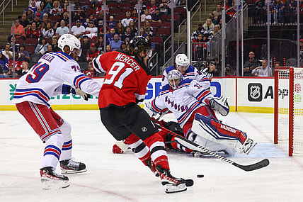 NHL: Preseason-New York Rangers at New Jersey Devils