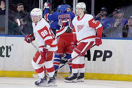 NHL: Detroit Red Wings at New York Rangers