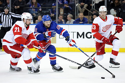 NHL: Detroit Red Wings at New York Rangers