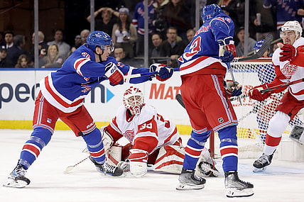 NHL: Detroit Red Wings at New York Rangers