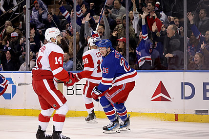 NHL: Detroit Red Wings at New York Rangers